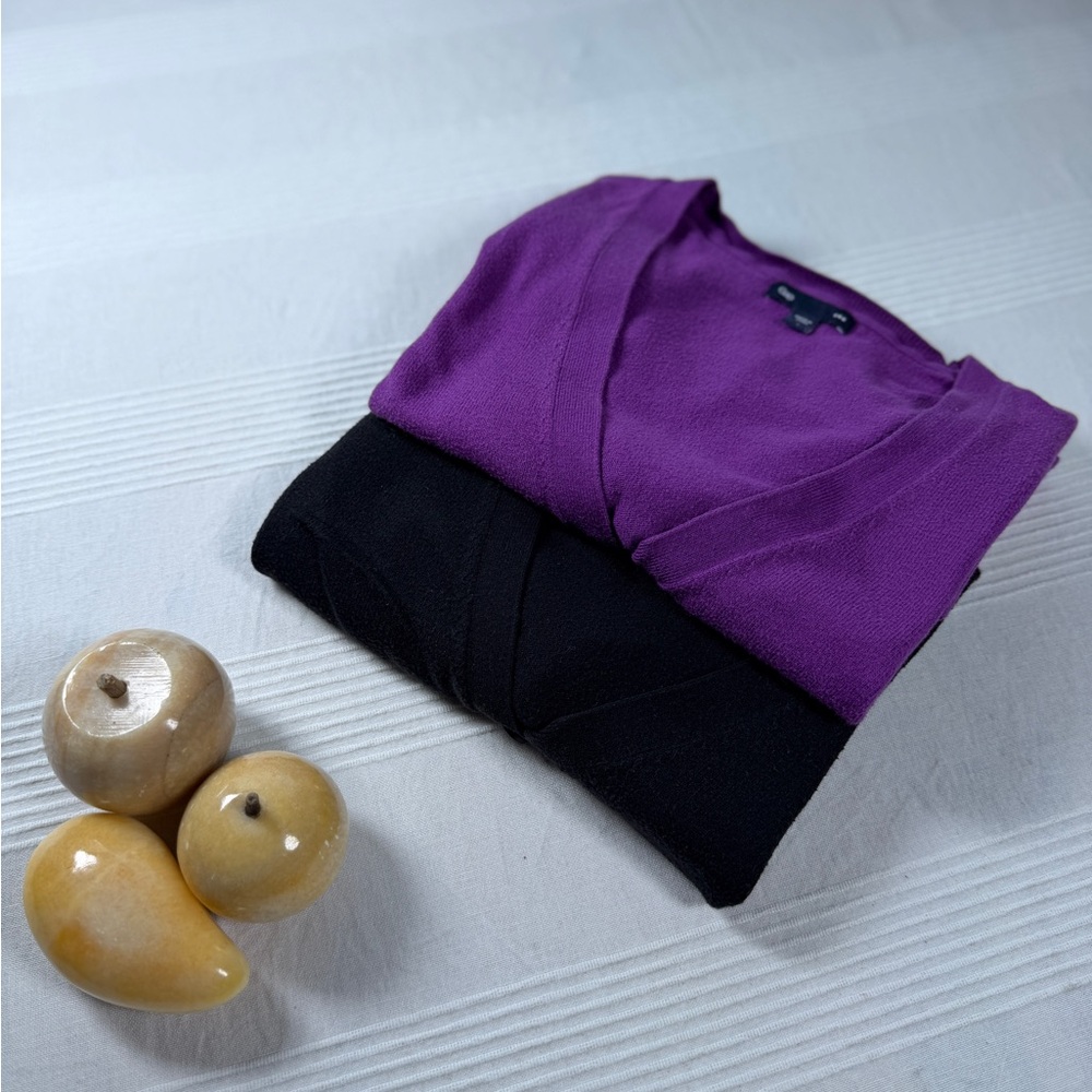 GAP Purple and Black Women's Cardigans